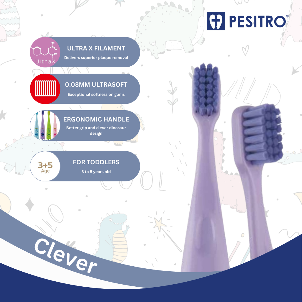 Pesitro Kids Toothbrush Clever